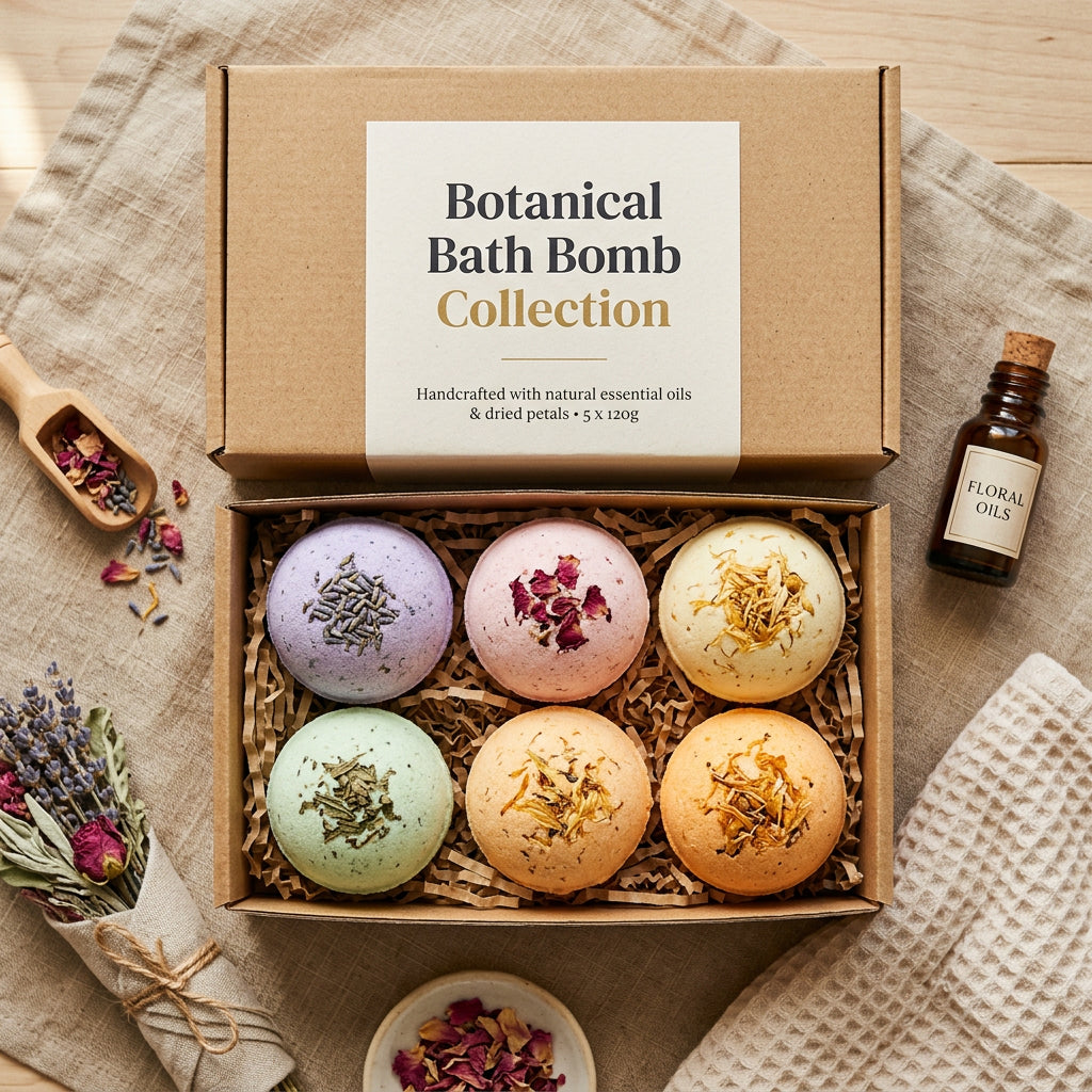 Botanical Bath Bomb Collection