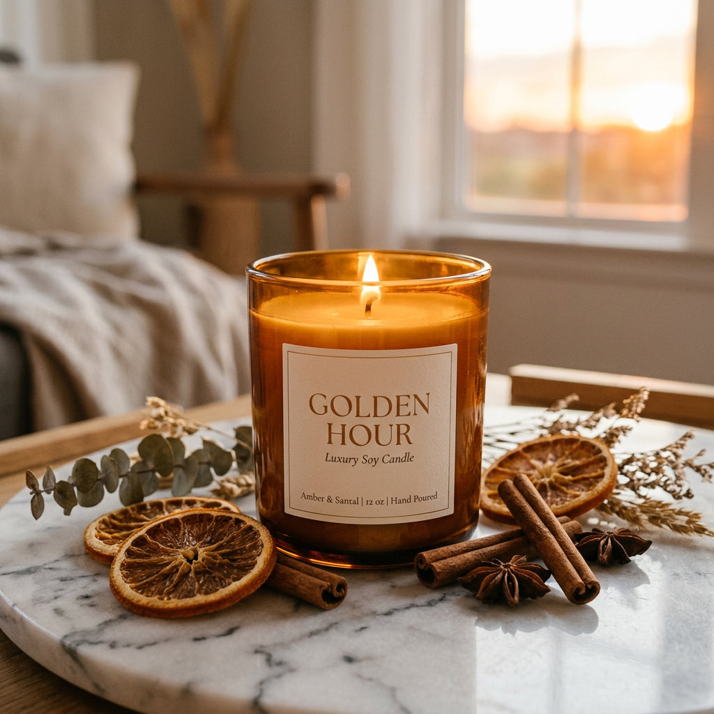 Golden Hour Candle