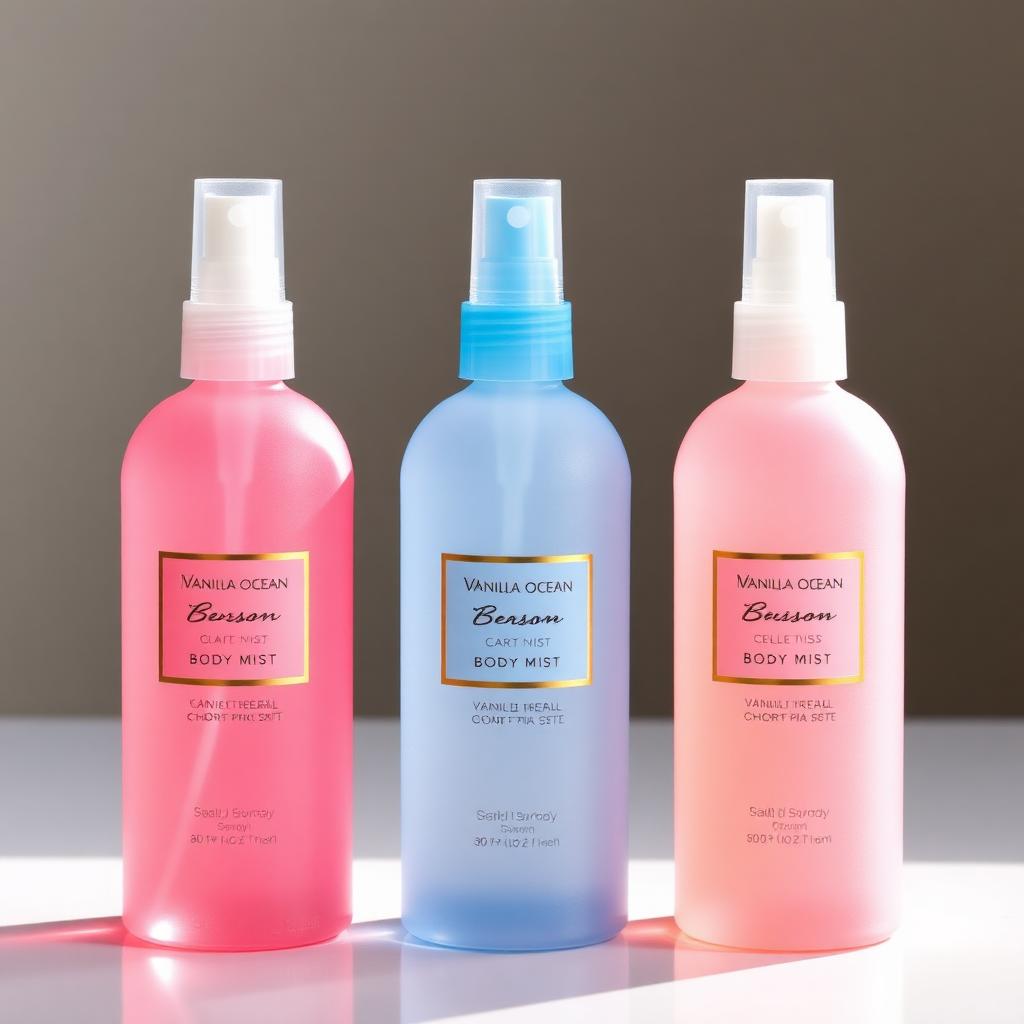 Luxe Body Mist Trio Set